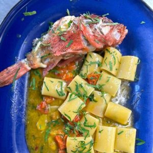 Paccheri di Gragnano con lo Scorfano/La Torre